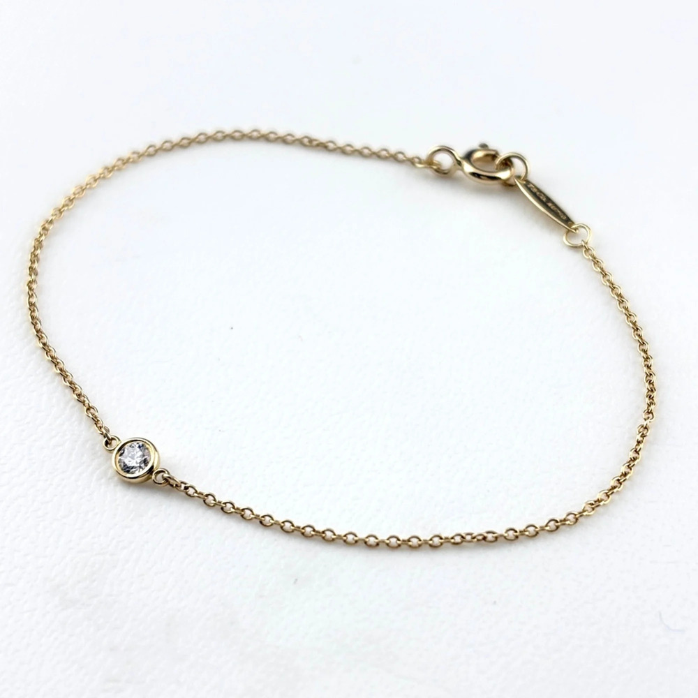 TIFFANY & CO. Diamond Charm Bracelet